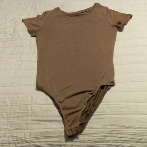 Tan body suit- medium